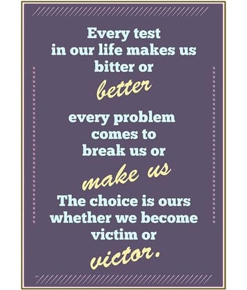 Print Mantras motivational/quotes Motivational/Quotes Sticker ( 45 x 30 cms )