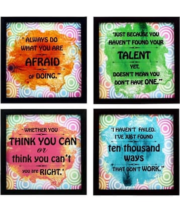 Indianara - Quotes Painting With Frame