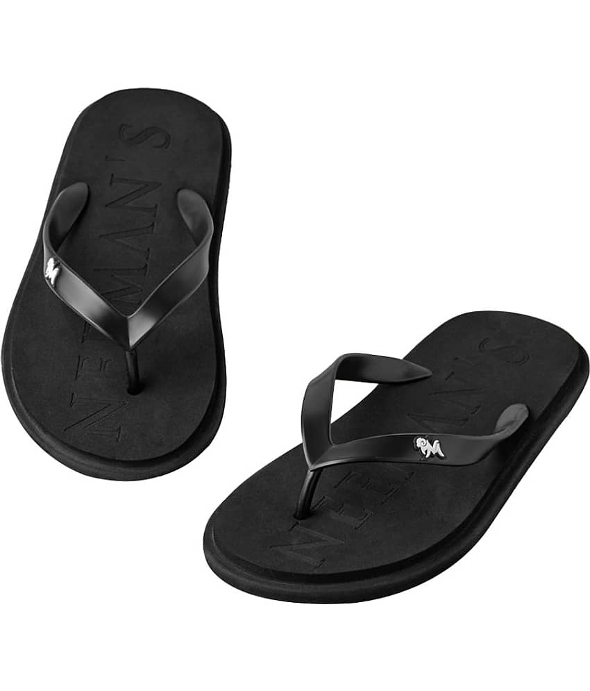 Neemans Black Men's Daily Slipper