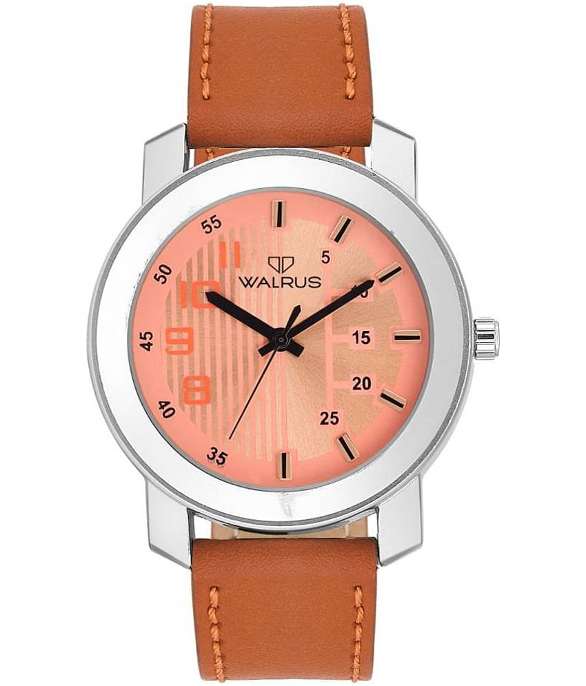 Walrus Henry Leather Analog Men's Watch