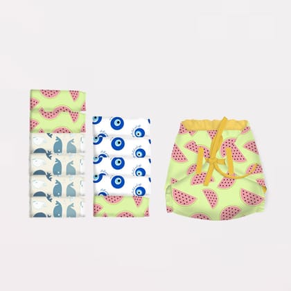 New Age Langot (Playtime Trio) LARGE - Pack of 12-Large (for 5-10kg)