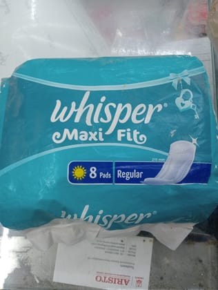 Whisper Maxi fit 8 pads regular 