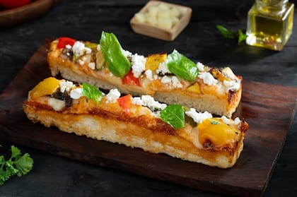 Korean - Mixed Vegetable Pizza On The Go