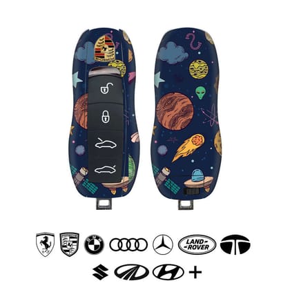 Color Space Car Key Skins