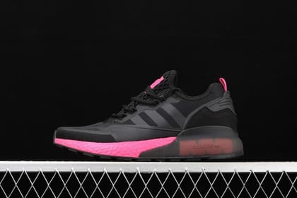 adidasWMNS ZX 2K Boost - Core Black/Shock Pink-Euro 38