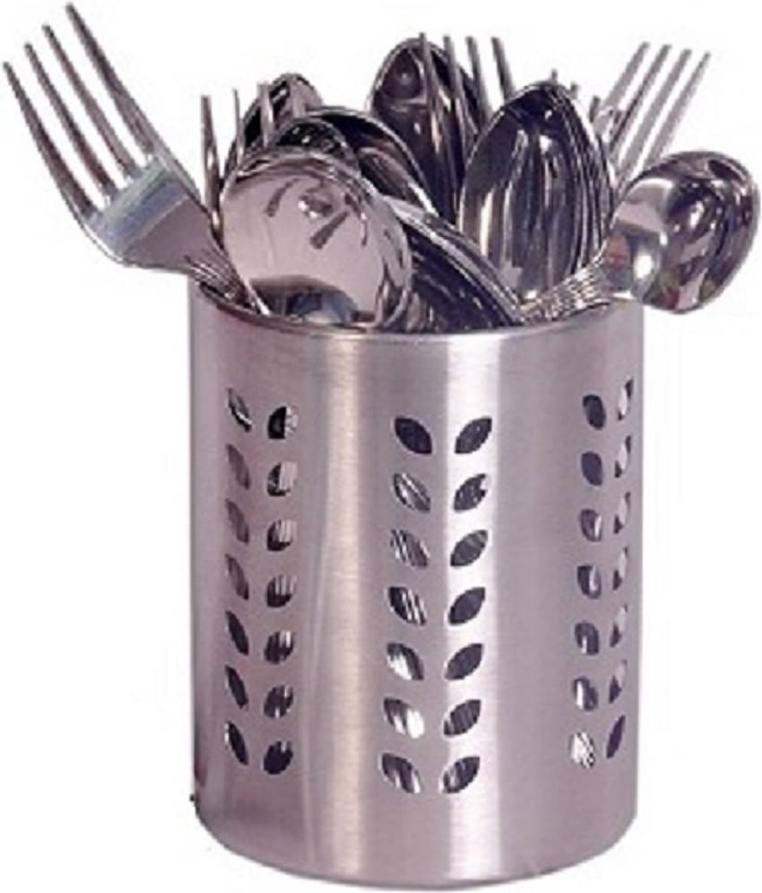 Dynore - Silver Stainless Steel Cutlery Set ( Pack of 24 )