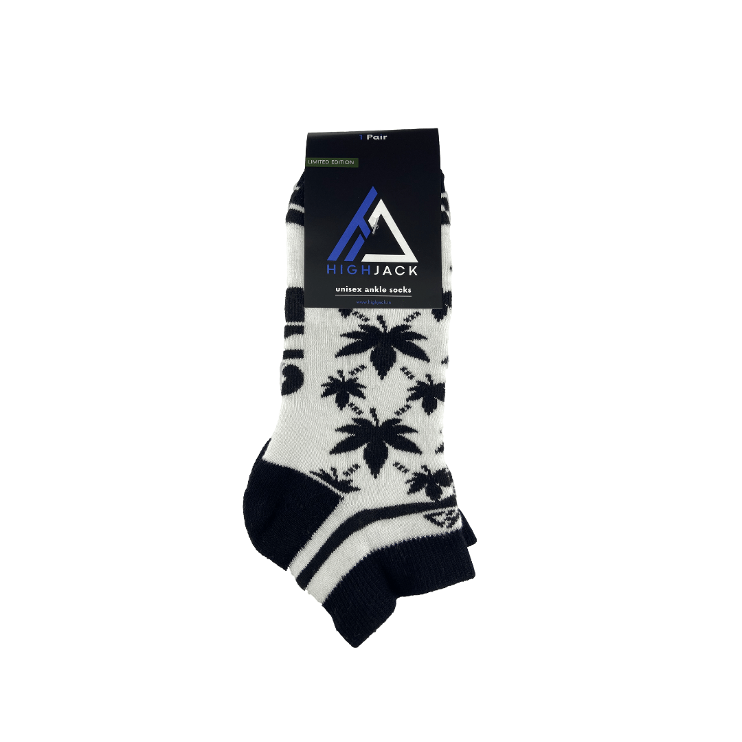 Limited Edition Unisex Ankle Socks - THC CBD