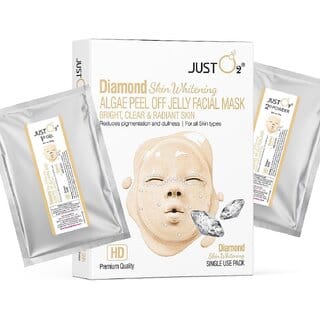Beauty Relay London Diamond Algae Peel-Off Jelly Facial Mask  lowing Skin  125g