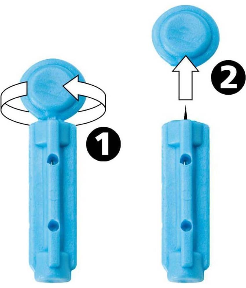 EZ Life Glucometer Lancets 100 Expiry May 2025