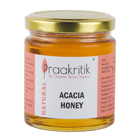 Praakritik Natural Acacia Honey 250 G
