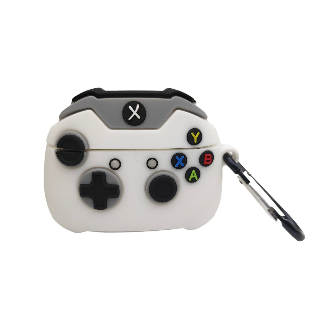 Valente 360° Protective Case for Airpods Pro (1st Generation)-Game Controller White