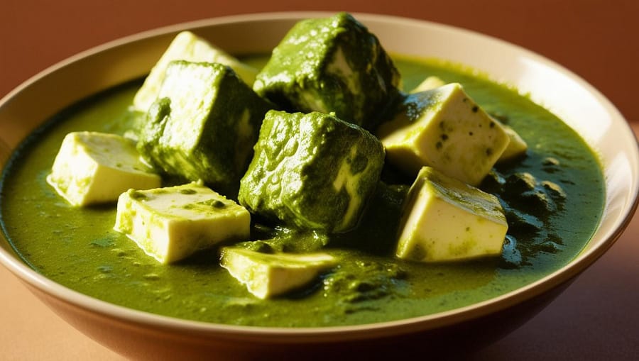 Palak paneer