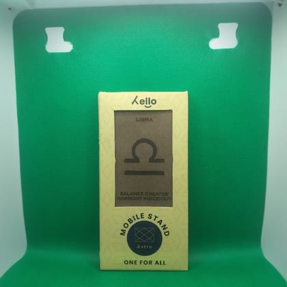 Hello Wooden Mobile Stand  Libra
