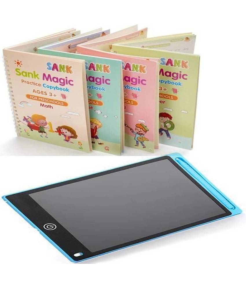 Bentag combo of magic book and writing pad slate tablet (3+Year)