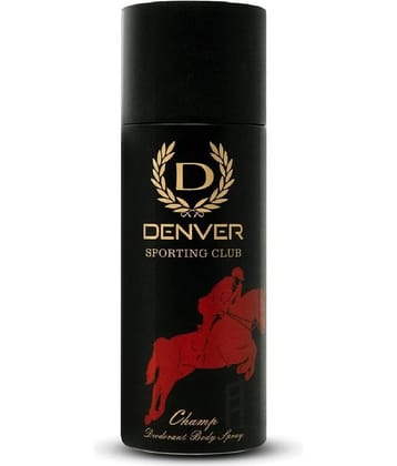 Denver Champ Deodorant Spray for Men 200 ml ( Pack of 1 )