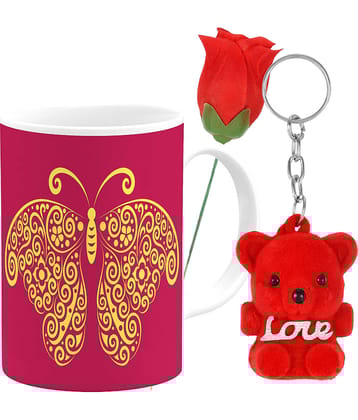 Poorak Ceramic Coffee Mug 1 Pcs 330 mL