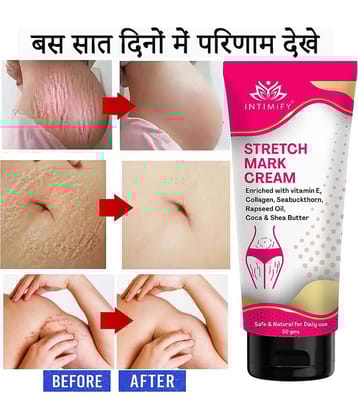 Intimify Stretch Mark Cream, Stretch Mark Remover Cream, Shaping & Firming Cream 50 gms