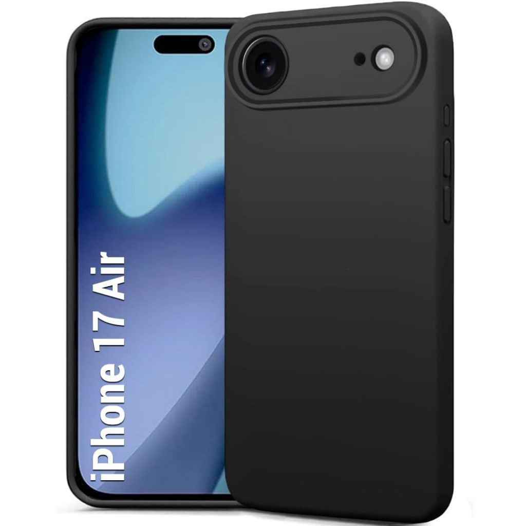 V3Deals Protective Case Compatible for iPhone 17 Air, Four Layer Structure with Soft Microfiber Lining, Shockproof Hard PC, Liquid Silicone, Camera and Screen Protection, Wireless Charging Support