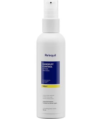 Re'equil Dandruff Control Lotion (Pre Wash) for Severe, Greasy, Flaky Dandruff 100ml ( Pack of 1 )