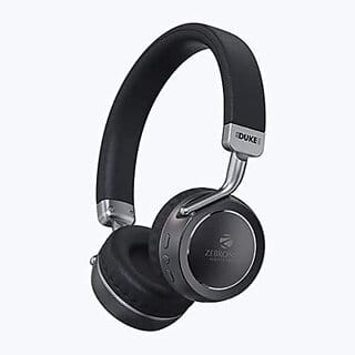 Zeb-Duke 2 Wireless Headphone That Comes with 40mm Drivers and has Dual Pairing Function and has 32 hrs. of Playback time.(Black).