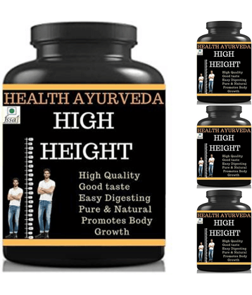 Health Ayurveda high height plain flavor 0.4 kg Powder Pack of 4