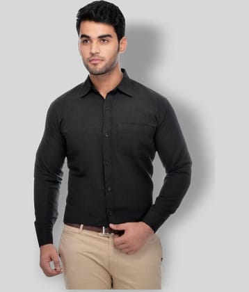 DESHBANDHU DBK - Black Cotton Regular Fit Men's Formal Shirt (Pack of 1)