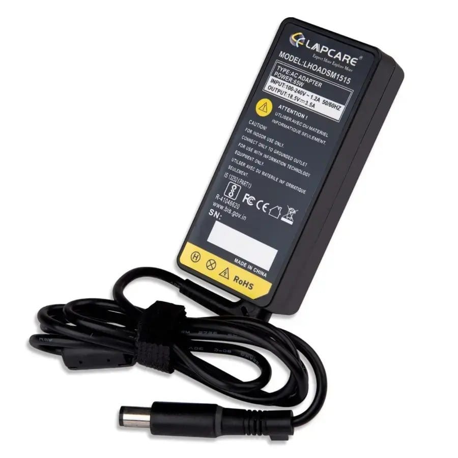 Lapcare Adapter for HP 18.5v 3.5A 65W Smart