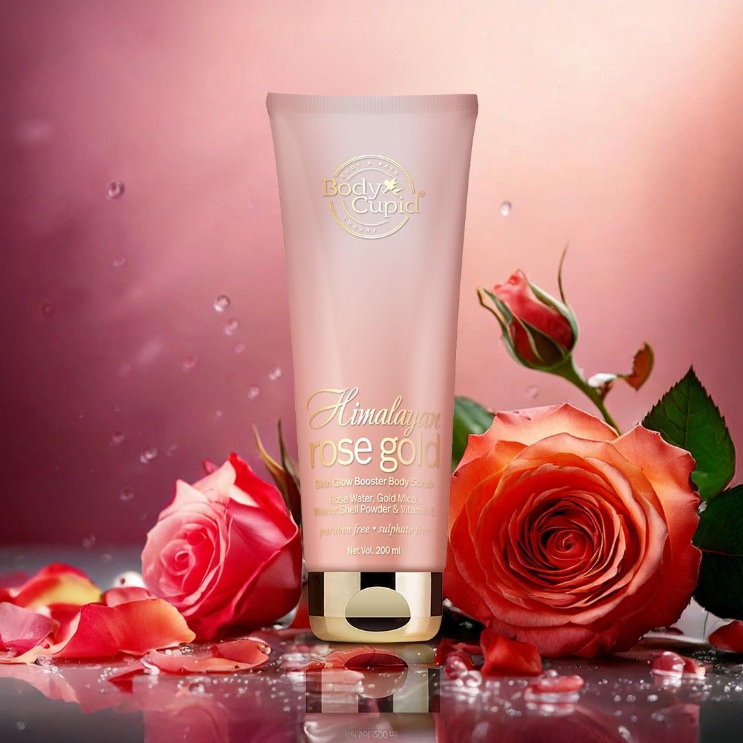 Body Cupid Himalayan Rose Gold Scrub - 200 ml