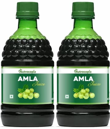 NUTROCOPIA  Amla Juice  Vegetable Juice 400 ml Pack of 2