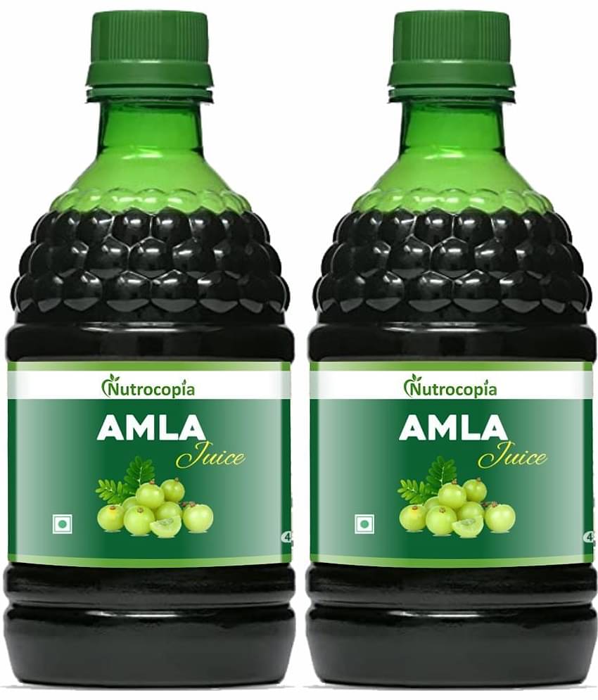 NUTROCOPIA  Amla Juice  Vegetable Juice 400 ml Pack of 2