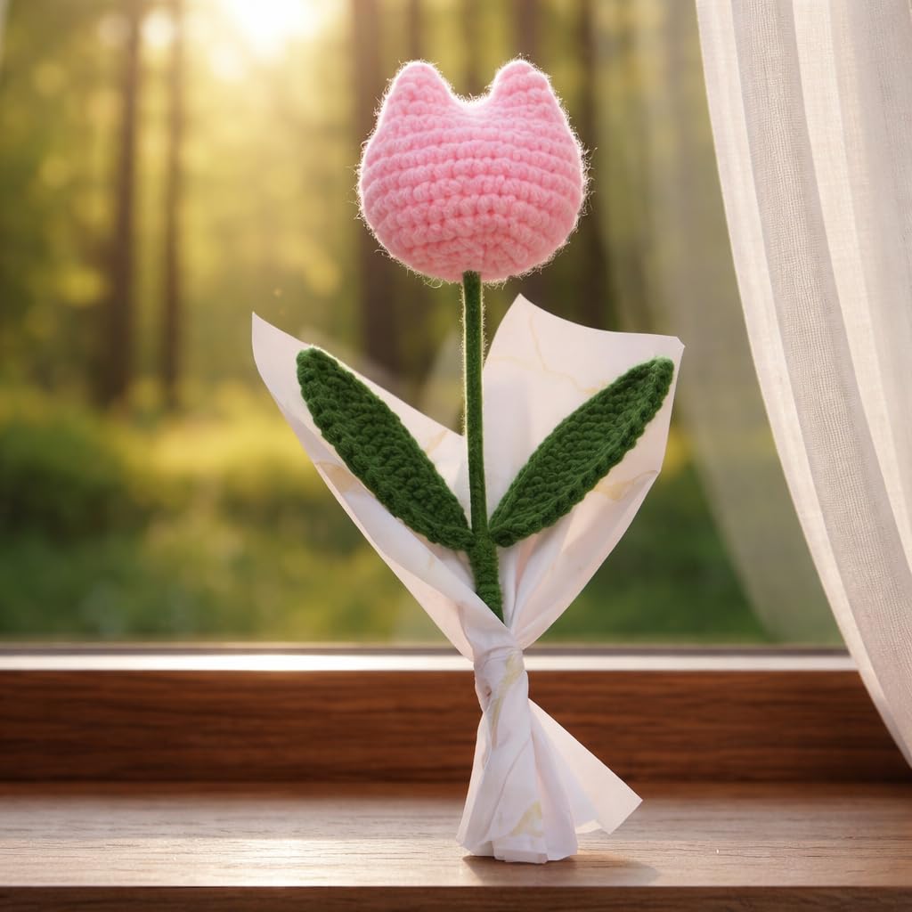 Rareity Aromatic Hand Corchet Tulip - Wrapped in joy