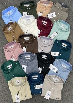 Men's Button-Down Cotton Linen Casual Shirt