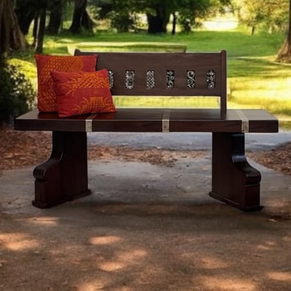 Wooden bench : Takht 5