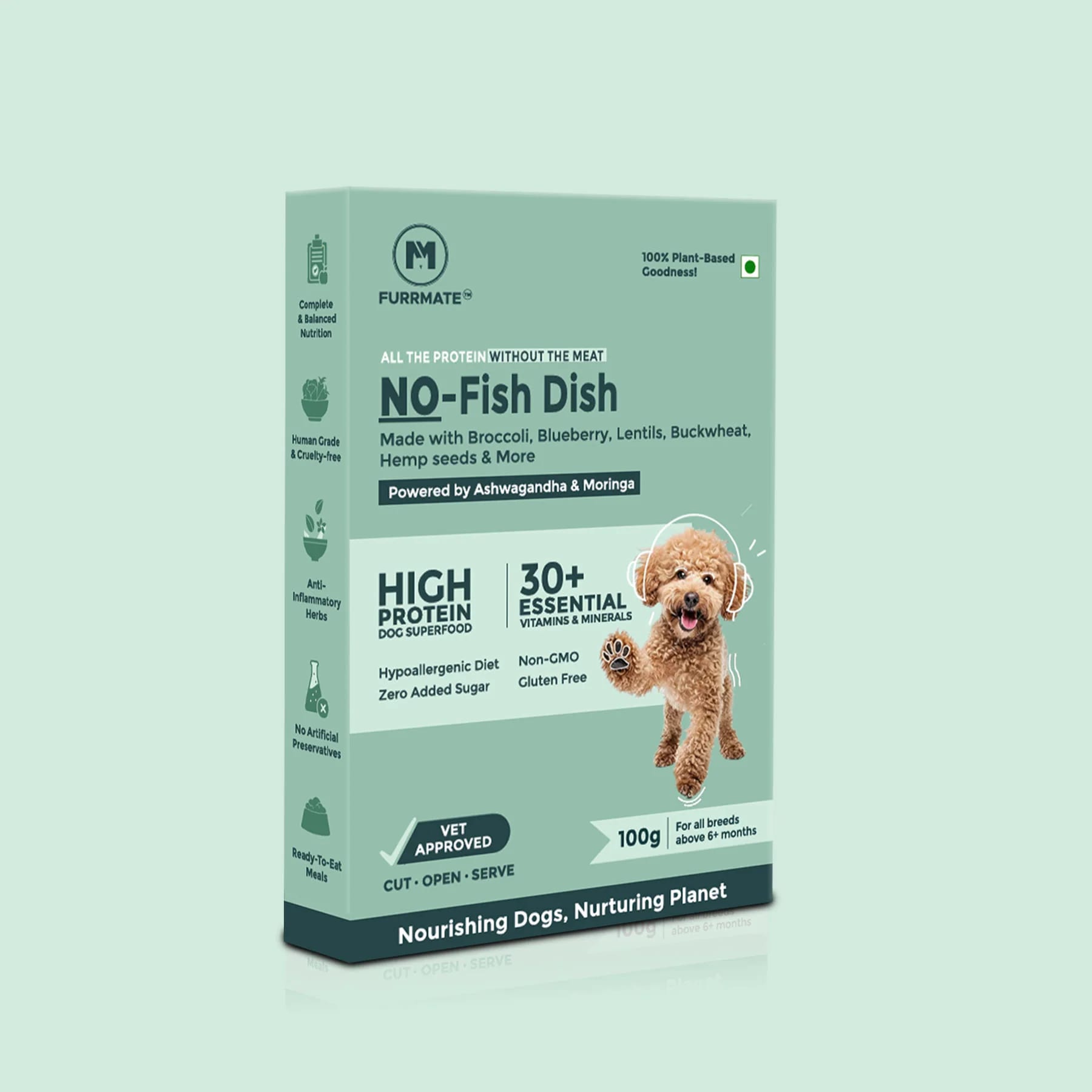 FURRMATE NO-Fish Dish, 1 Pack