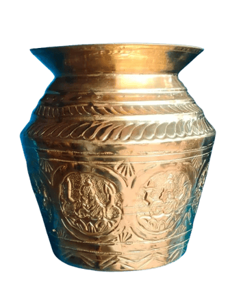Intricate Brass Kalash Intricate Brass Kalash
