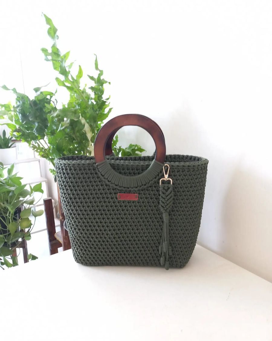 Handmade Crochet Handbag