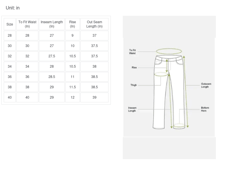 Size Guide