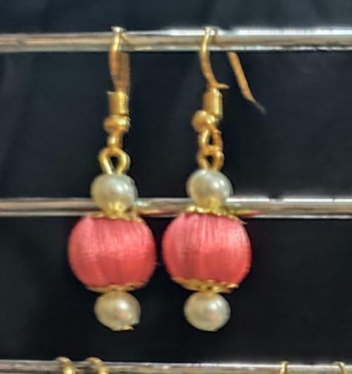 Single Bead Earrings