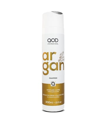 QOD Professional Argan Shampoo – 300ml QOD Professional Argan Shampoo – 300ml - Argan Shampoo / 300 ml (Pack of 1)