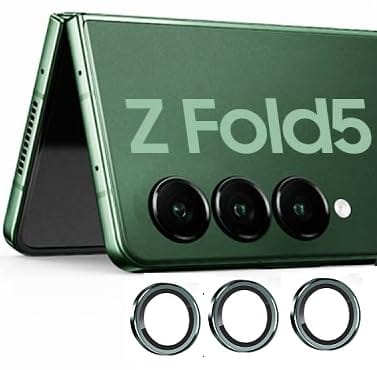 Valente Scratch resistant camera lens protector for Samsung Galaxy Z Fold 5-Green