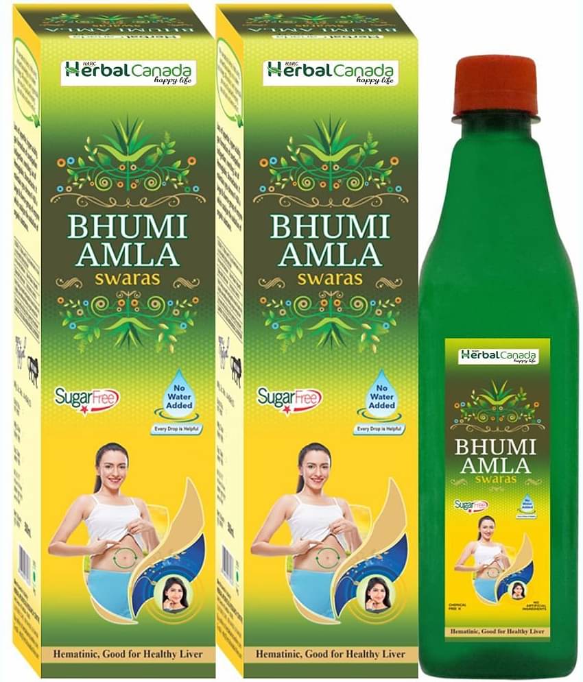 Herbal Canada HERBAL CANADA BHUMI AMLA JUICE 500 ml (PACK OF 2 )