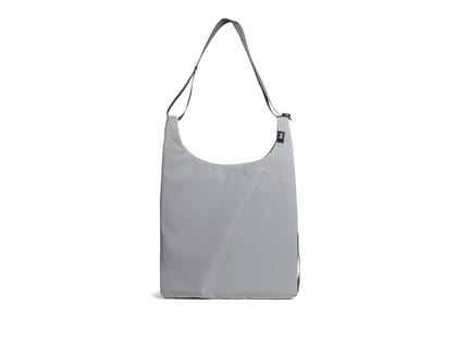 DailyObjects Ray Tote Bag - Light Grey
