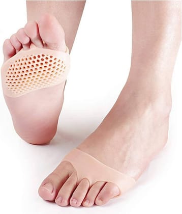 Starburst Silicone Gel Half Toe Sleeve (Pack Of 3) Regular