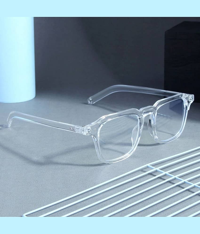 Elligator White Square Sunglasses ( Pack of 1 )