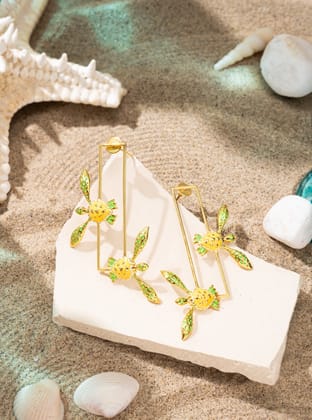 Hawkbill Lovers/Twain Earrings