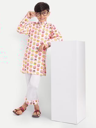Kurta Pyjama Set _ Multicolor