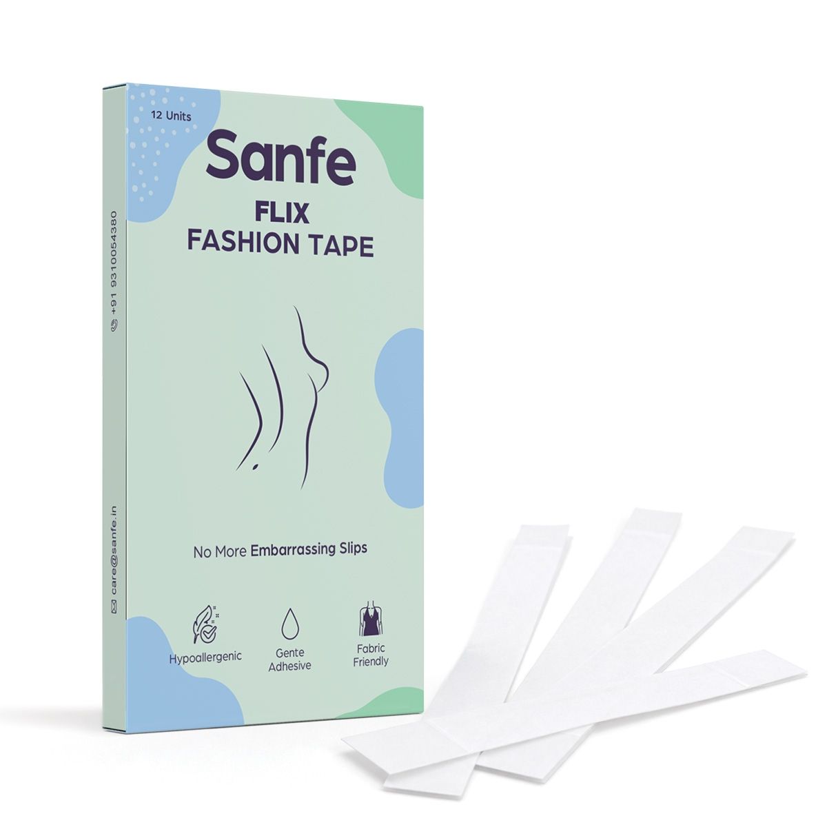 Sanfe Flix Fashion Tape - Pack of 12