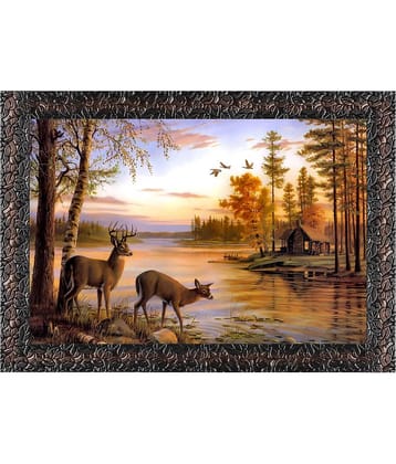 Indianara Landscape Painting With Frame