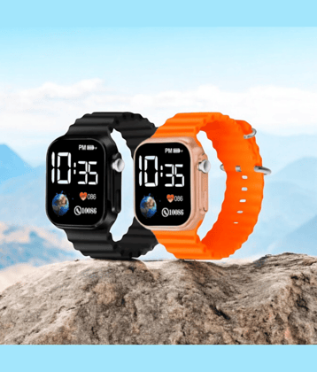 DECLASSE Orange Silicon Digital Men's Watch