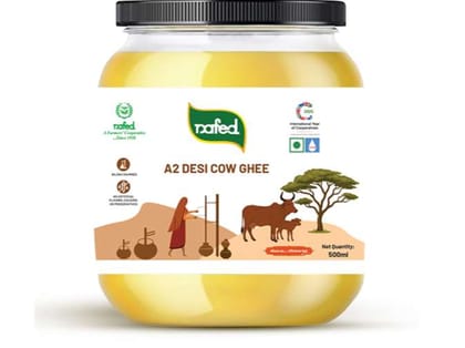 NAFED A2 Desi Cow Ghee – 500 ml